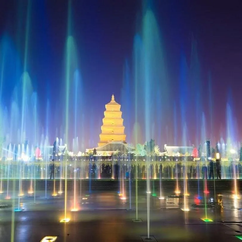 North Square of Big Goose Pagoda